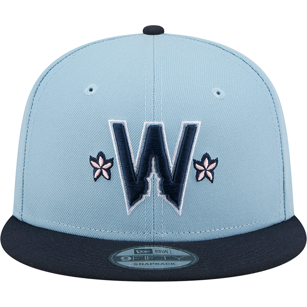 MLB Washington Nationals New Era 2025 City Connect 9FIFTY Snapback Hat - Blue