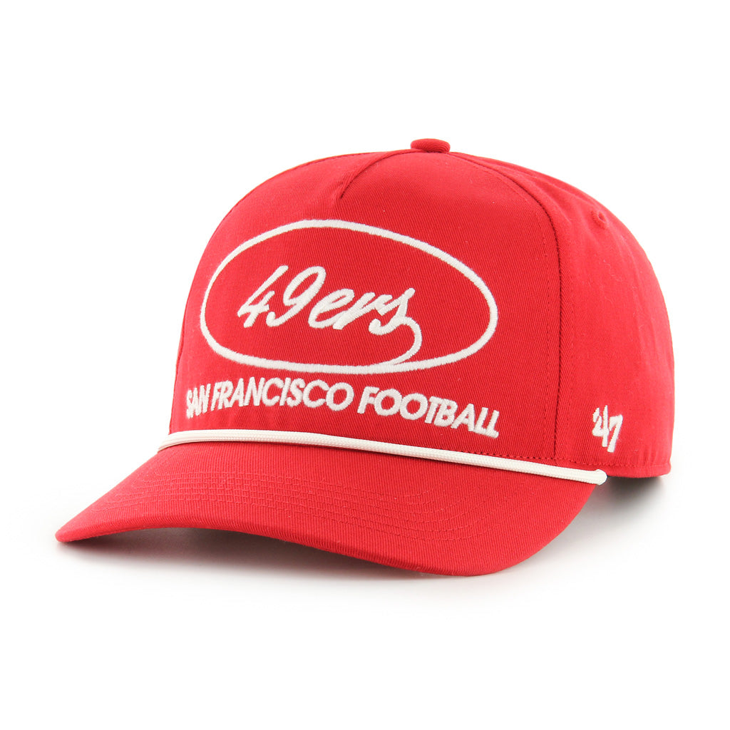 NFL San Francisco 49ers '47 Foundational Hitch Snapback Hat - Red