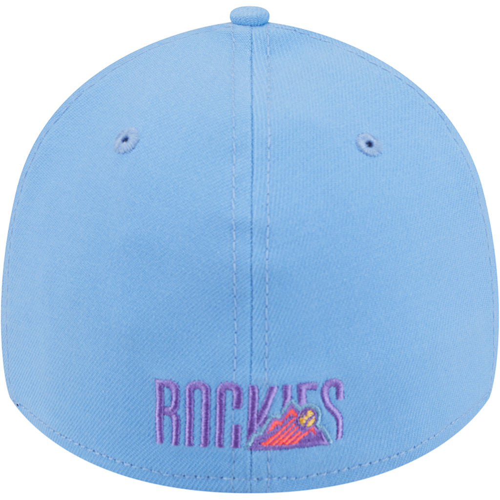 MLB Colorado Rockies New Era 2025 City Connect 39THIRTY Flex Fit - Light Blue