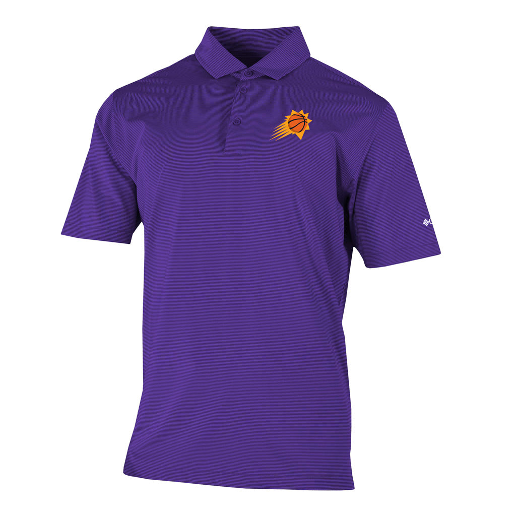 NBA Phoenix Suns Columbia Primary Double Hit Polo - Purple