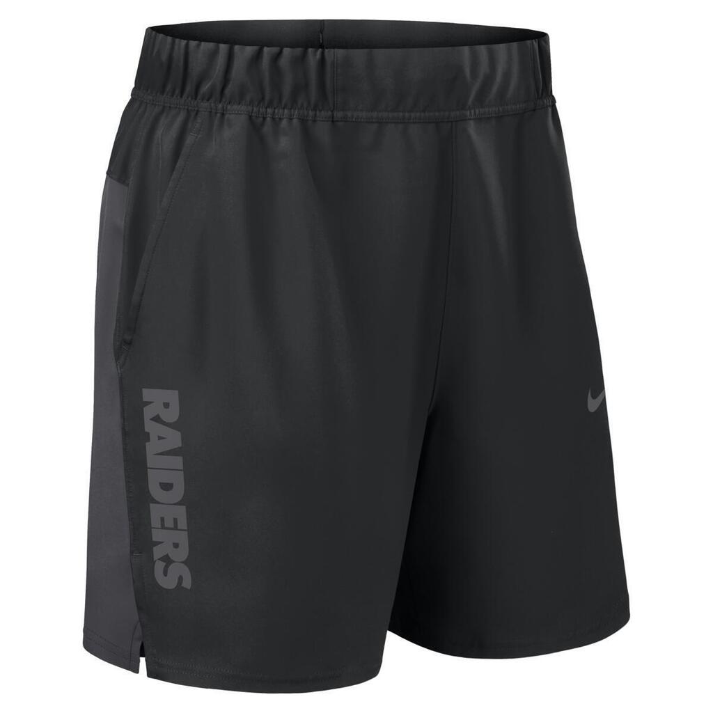 NFL Las Vegas Raiders Nike 2025 Victory Woven Short - Black