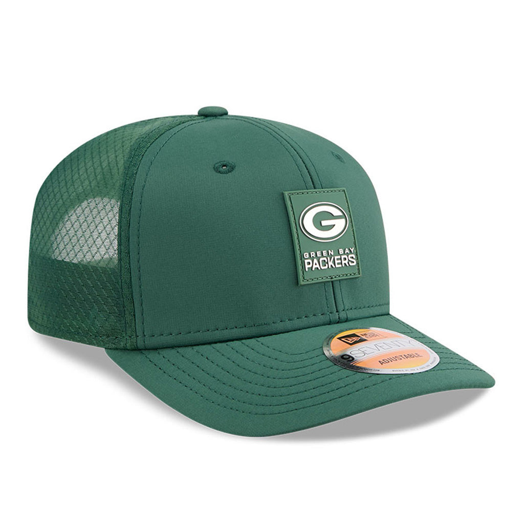 NFL Green Bay Packers New Era 2025 Sideline 9SEVENTY Stretch-Snapback Hat - Green
