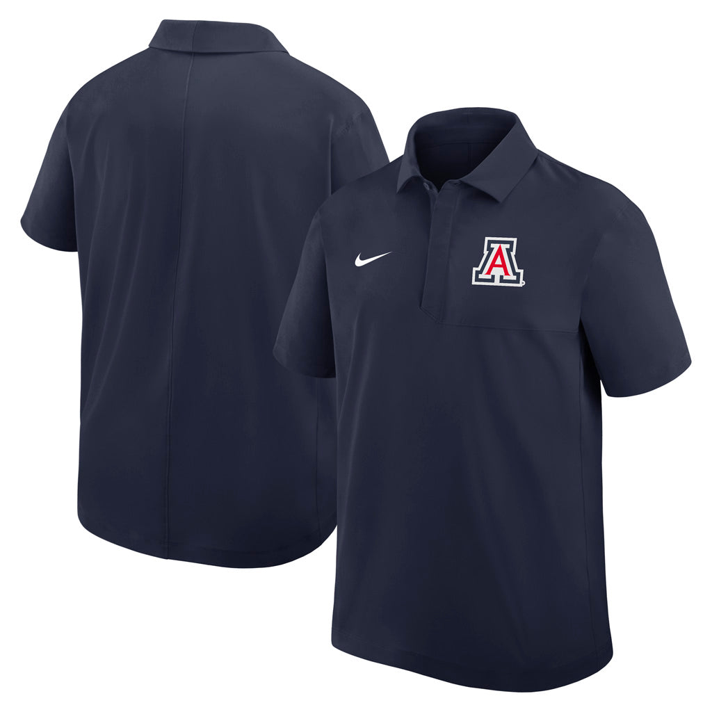 NCAA Arizona Wildcats Nike Dri-Fit Woven Polo - Navy