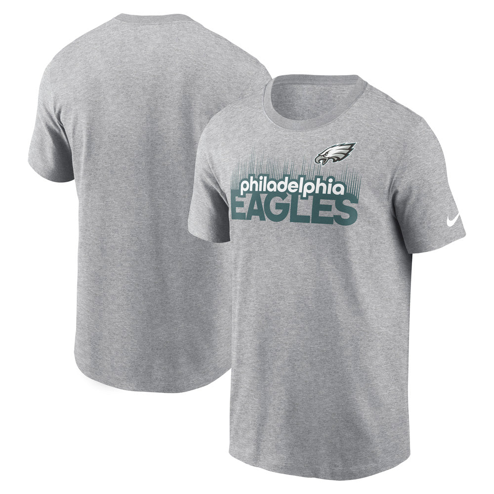 NFL Philadelphia Eagles Nike Local Essential T-Shirt - Heather Gray