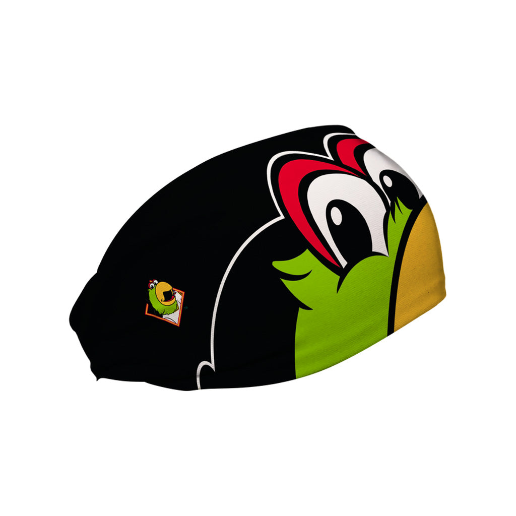 MLB Pittsburgh Pirates Vertical Athletics Mascot Stare Headband - Black