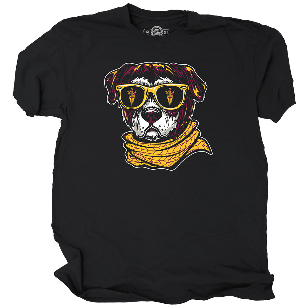 NCAA Arizona State Sun Devils The Duck Company Trademark T-Shirt - Maroon