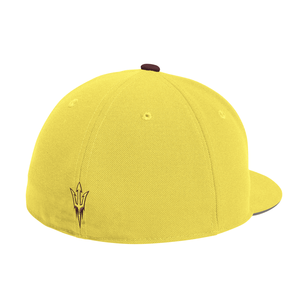 NCAA Arizona State Sun Devils adidas 2025 Baseball Fitted Hat - Gold