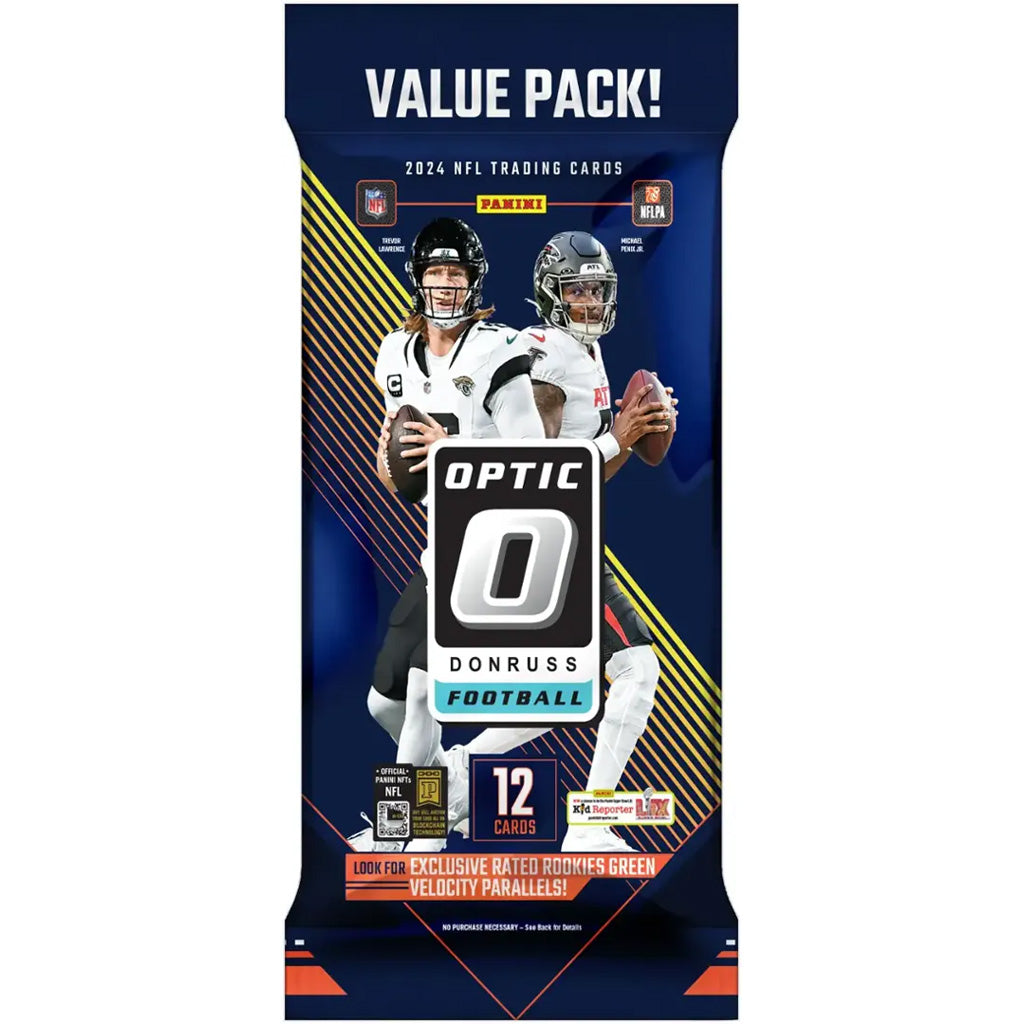 NFL Panini 2024 Donruss Optic Football Fat Pack
