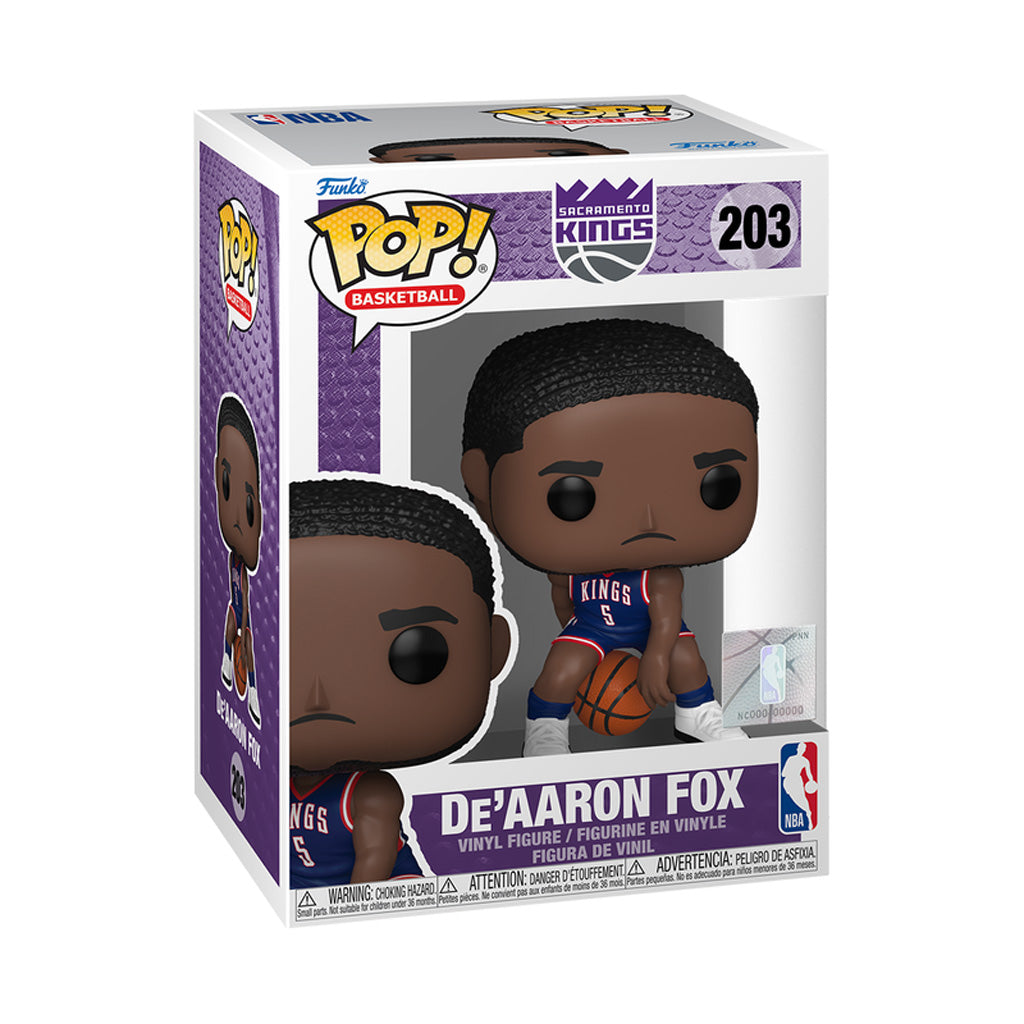 NBA Sacramento Kings De'Aaron Fox City Edition 2024/25 Funko Pop! Vinyl Figure