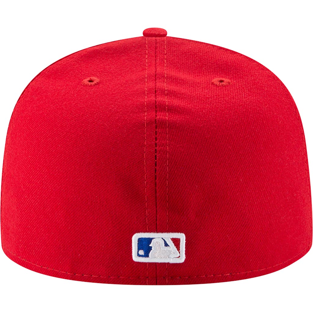 MLB Texas Rangers New Era Alternate Authentic Collection 59FIFTY Fitted Hat -Red