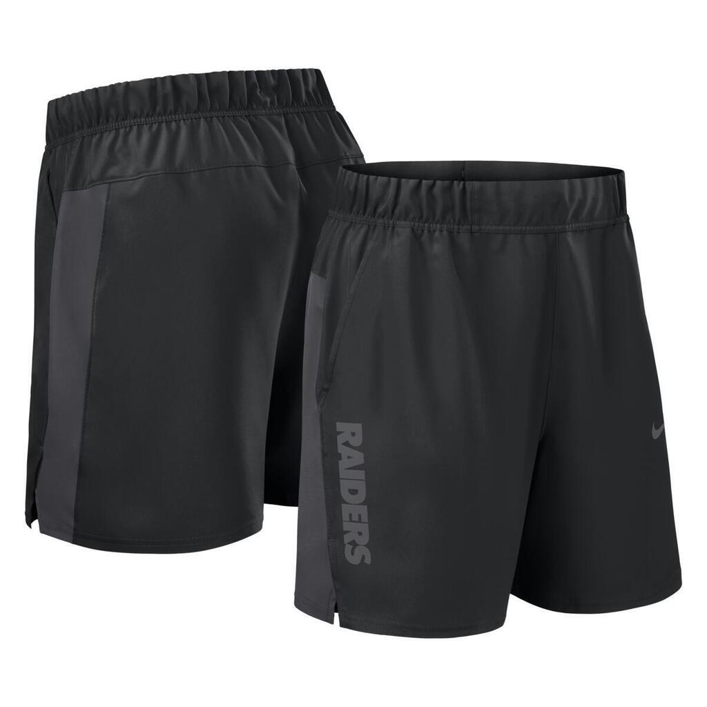 NFL Las Vegas Raiders Nike 2025 Victory Woven Short - Black
