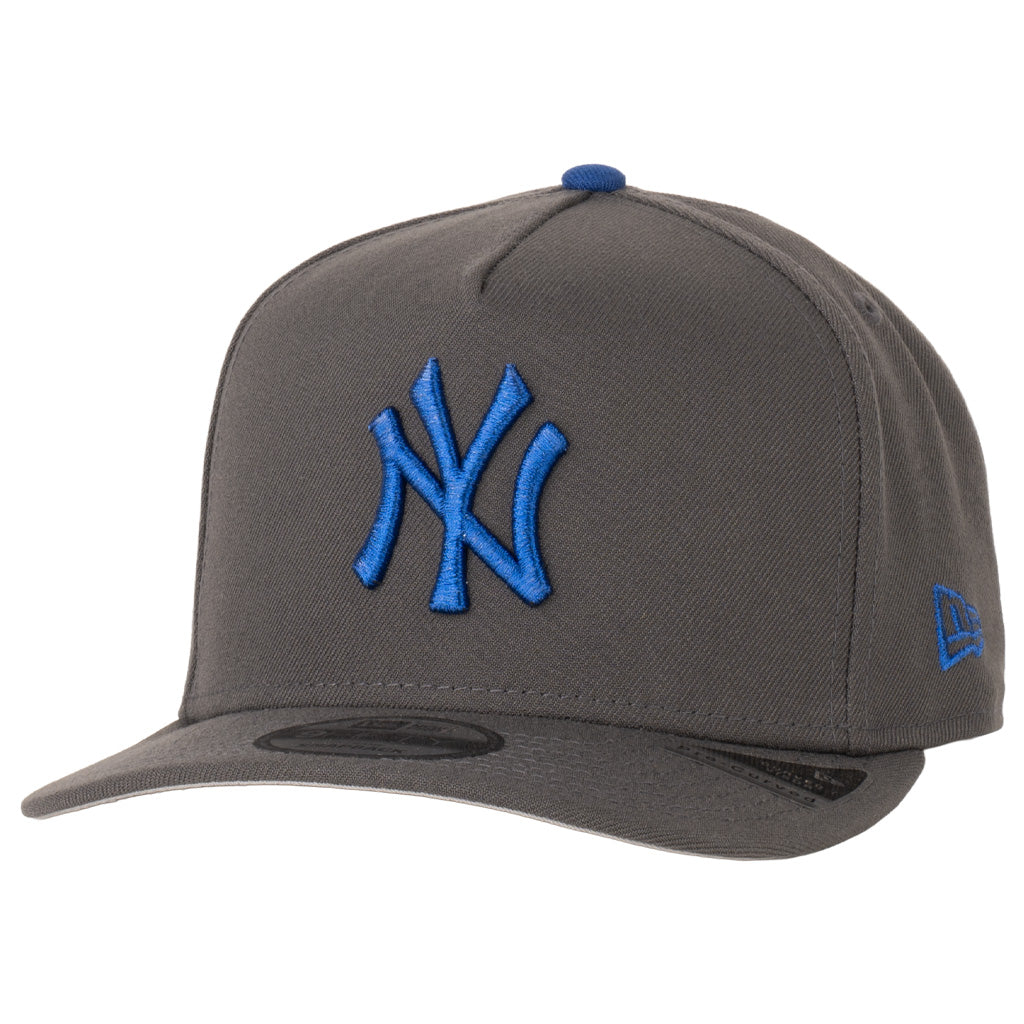 MLB New York Yankees New Era Azurite 9FIFTY A-Frame Snapback Hat - Graphite