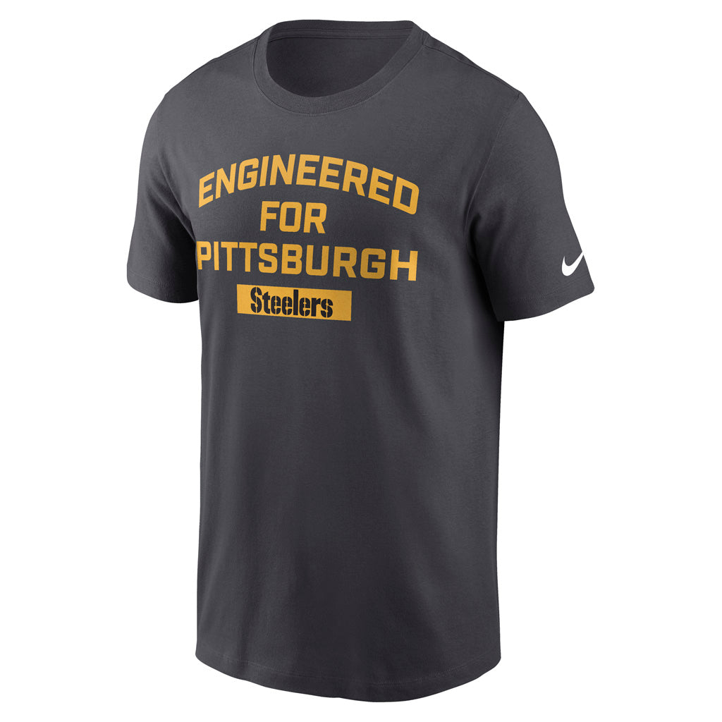 NFL Pittsburgh Steelers Nike Team City Essential T-Shirt - Charcoal
