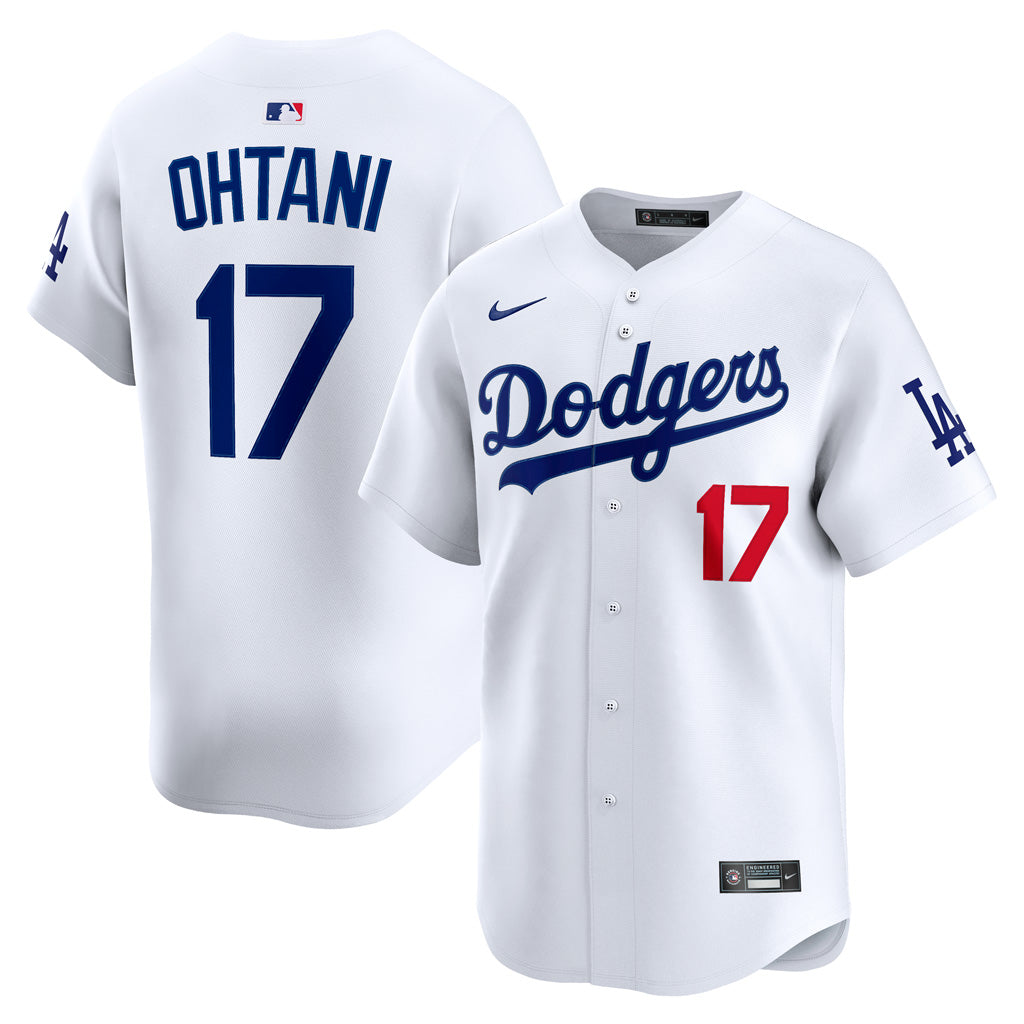 MLB Los Angeles Dodgers Shohei Ohtani Nike Home Limited Jersey - White