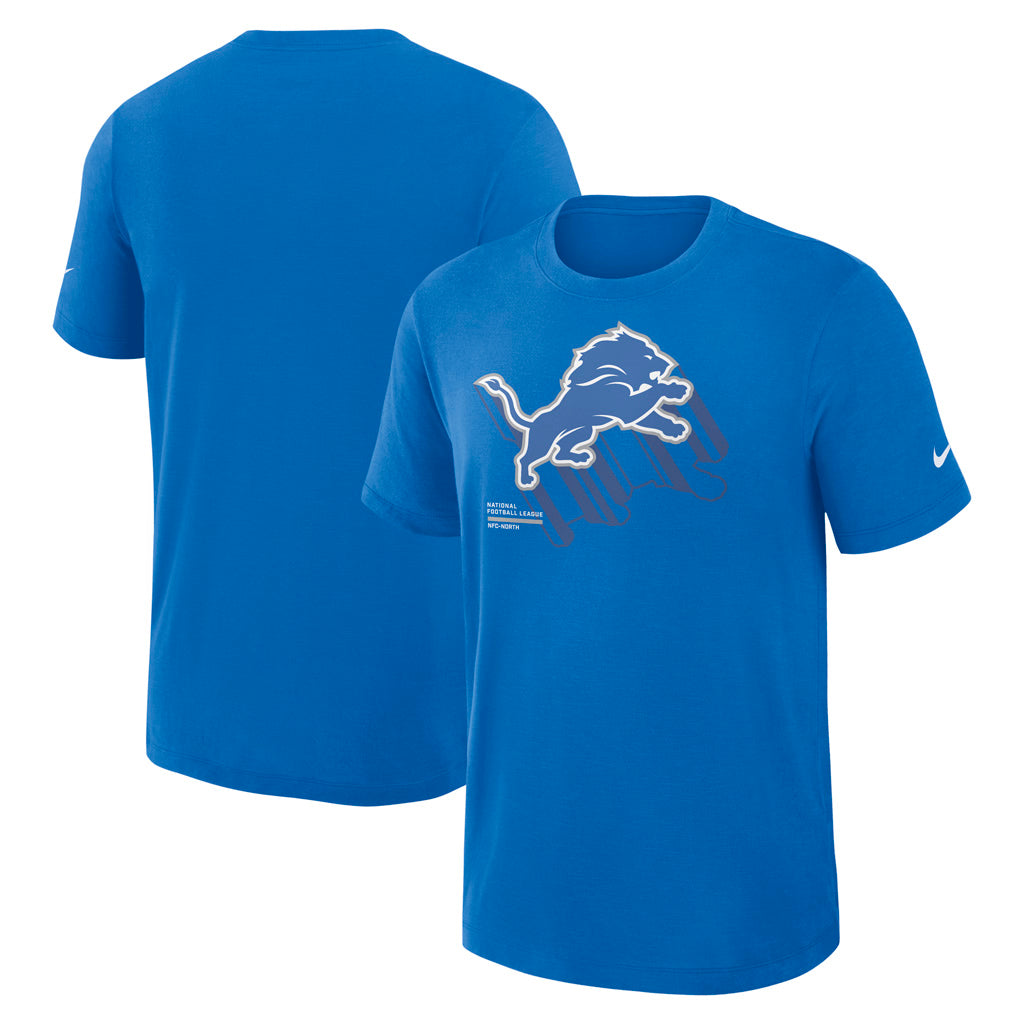 NFL Detroit Lions Nike Slub T-Shirt - Blue