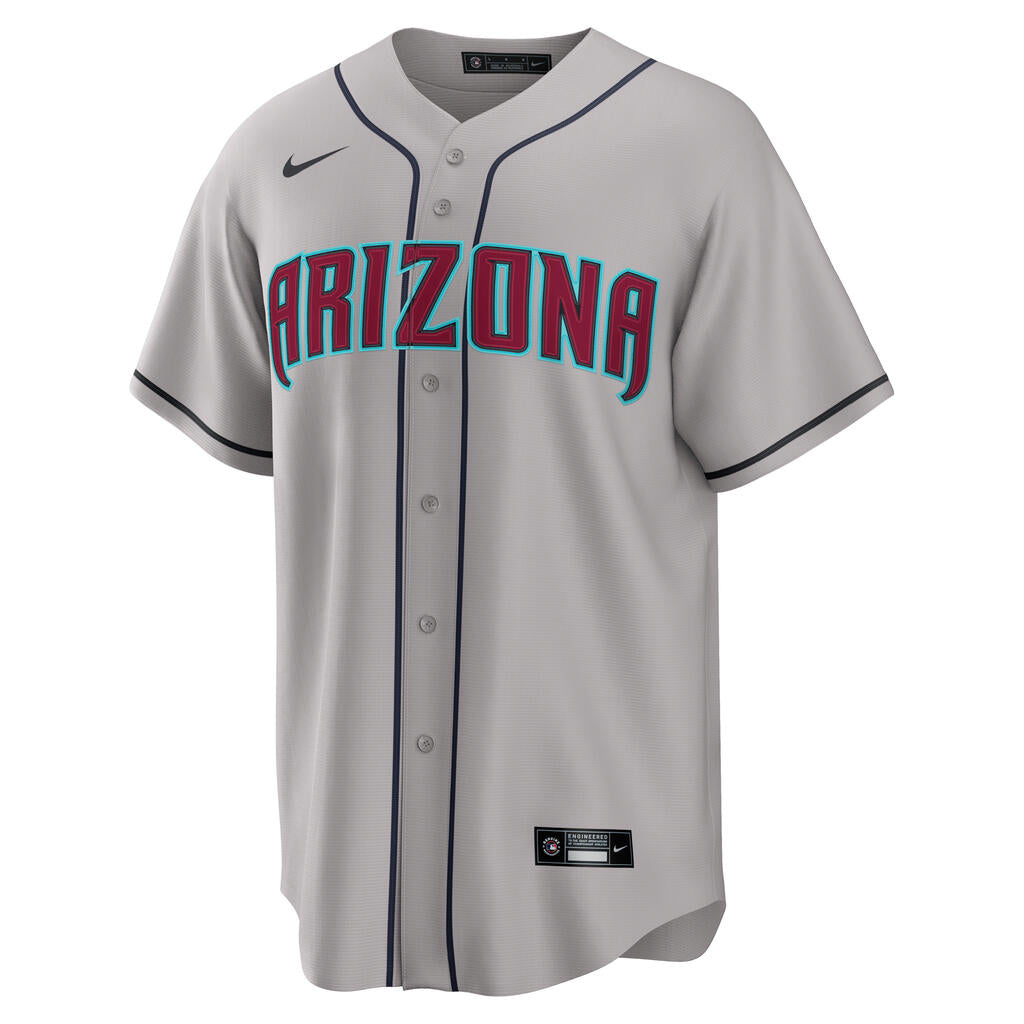 MLB Arizona Diamondbacks Nike Road Official Replica Jersey - Gray