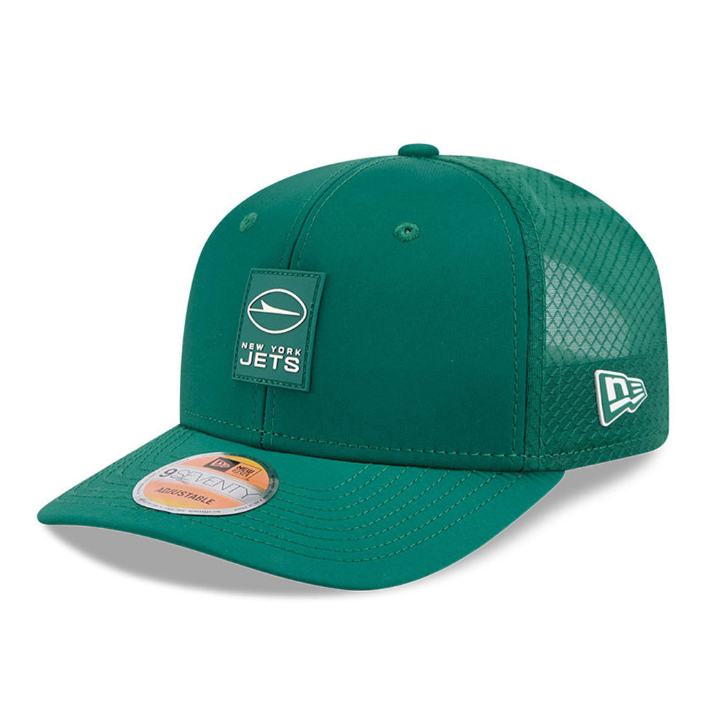 NFL New York Jets New Era 2025 Sideline 9SEVENTY Stretch-Snapback Hat - Green