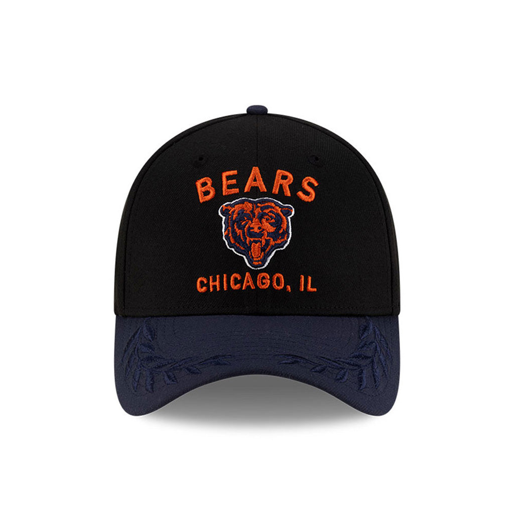 NFL Chicago Bears New Era 2025 Draft 39THIRTY Flex Fit Hat - Black