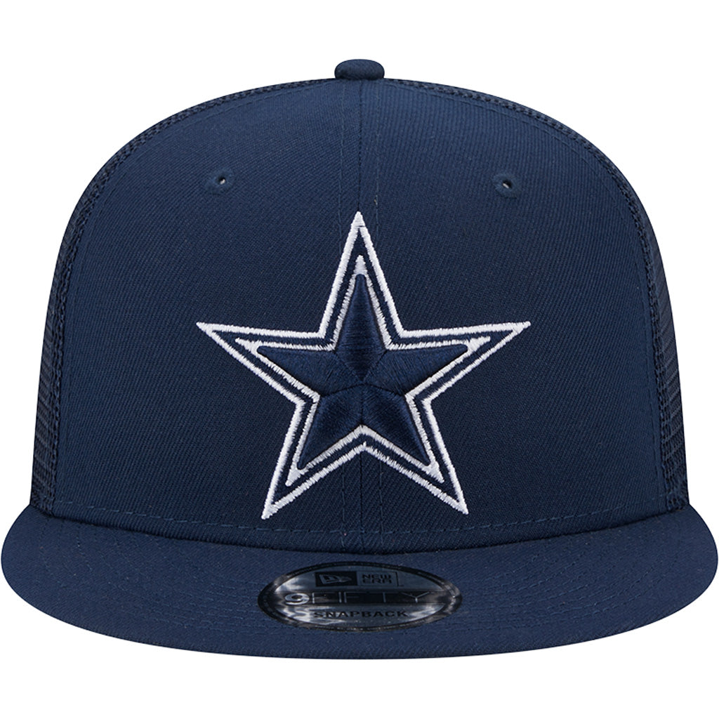 NFL Dallas Cowboys New Era Trucker 9FIFTY Snapback Hat - Navy