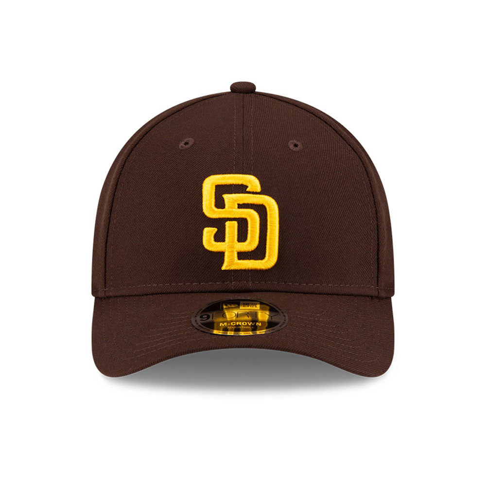 MLB San Diego Padres New Era Game Player Replica 9FORTY M-Crown Hat - Brown