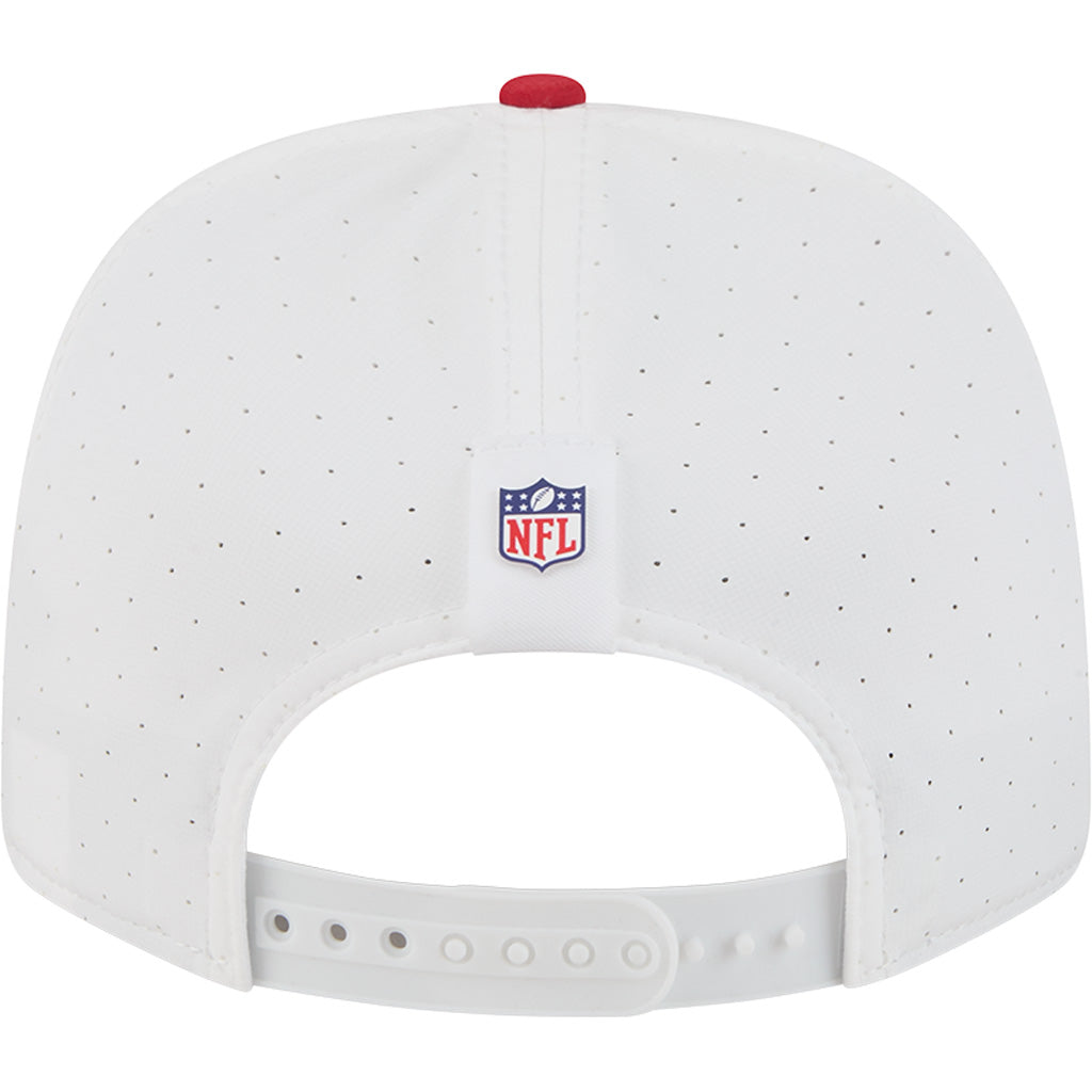 NFL Tampa Bay Buccaneers New Era 2025 Training 9SEVENTY Stretch-Snapback Hat - White