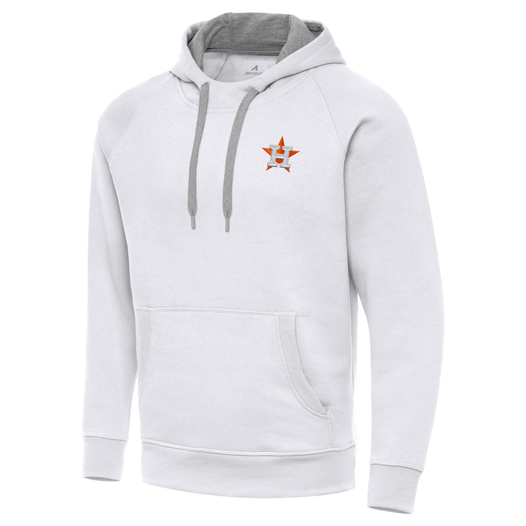 MLB Houston Astros Antigua Victory Pullover Hoodie - White