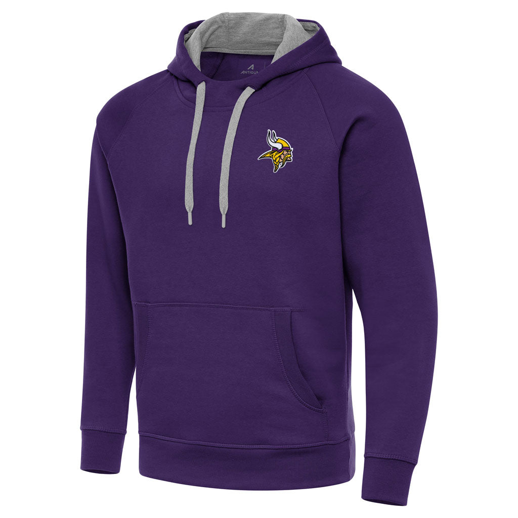NFL Minnesota Vikings Antigua Victory Pullover Hoodie - Purple