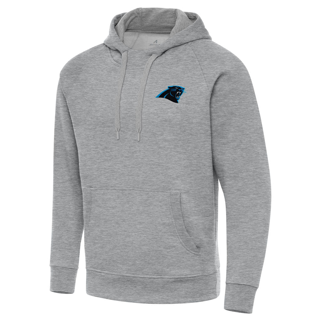 NFL Carolina Panthers Antigua Victory Pullover Hoodie - Heather gray
