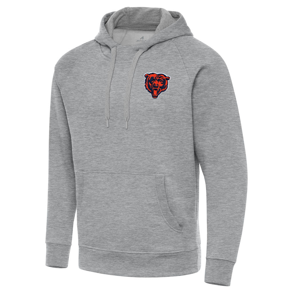 NFL Chicago Bears Antigua Alternate Victory Pullover Hoodie - Heather gray