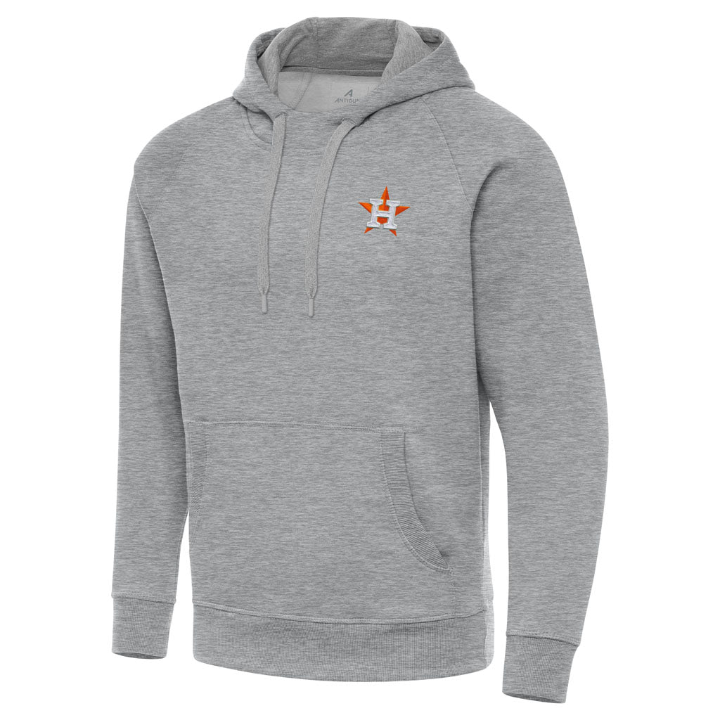 MLB Houston Astros Antigua Victory Pullover Hoodie - Heather gray
