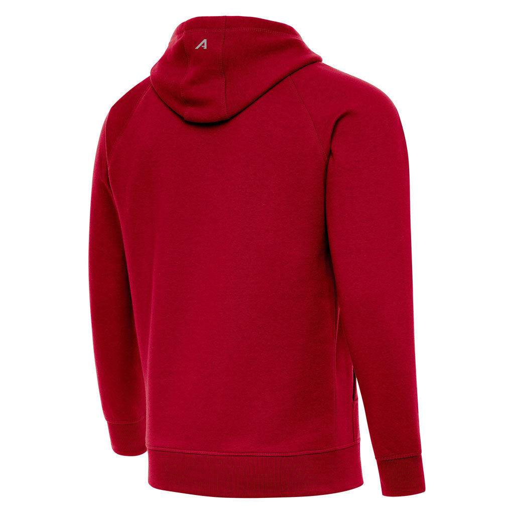 NFL Tampa Bay Buccaneers Antigua Full Front Victory Pullover Hoodie - Red