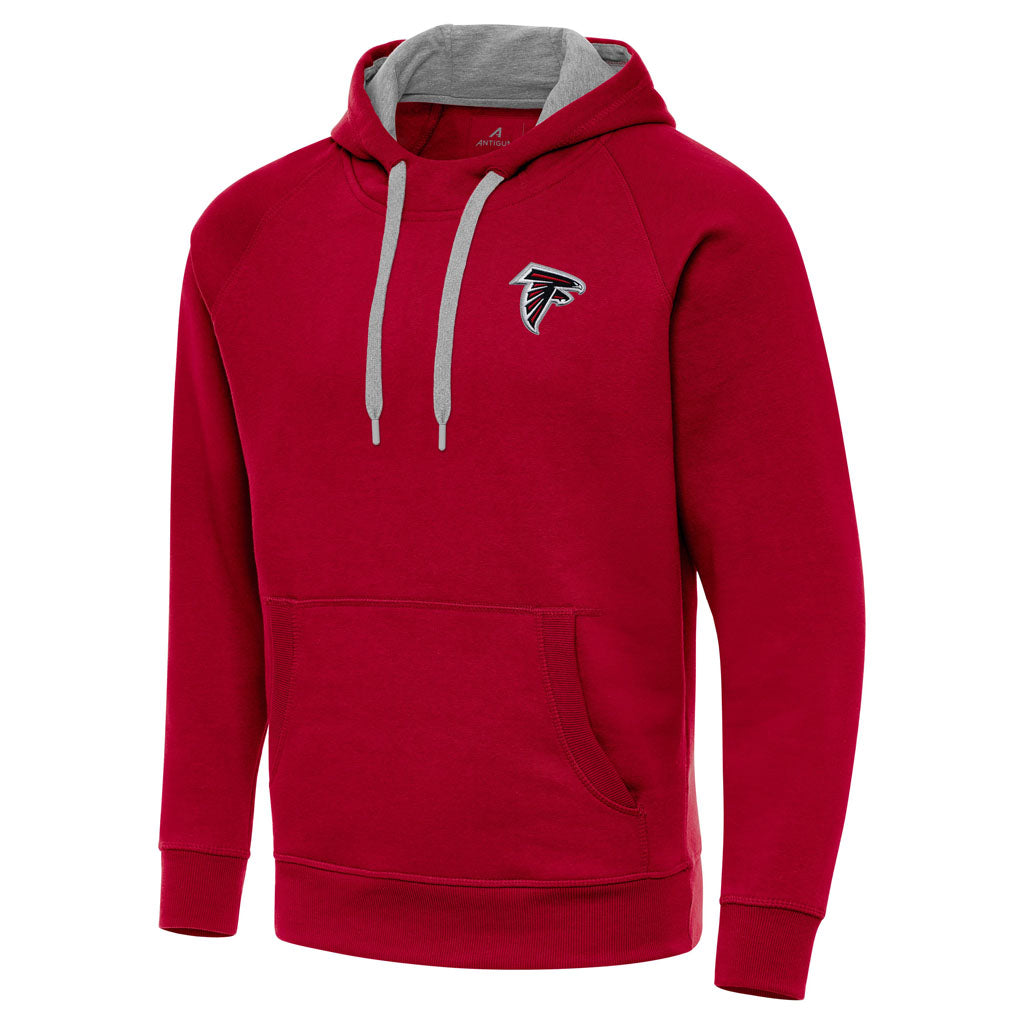 NFL Atlanta Falcons Antigua Victory Pullover Hoodie - Red