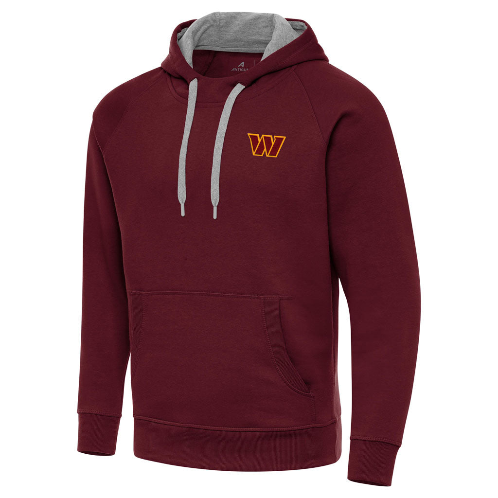 NFL Washington Commanders Antigua Victory Pullover Hoodie - Maroon