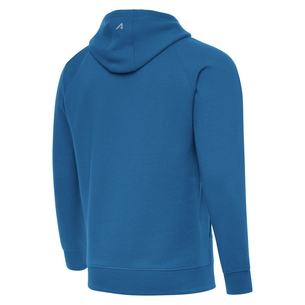 NFL Detroit Lions Antigua Victory Pullover Hoodie - Blue