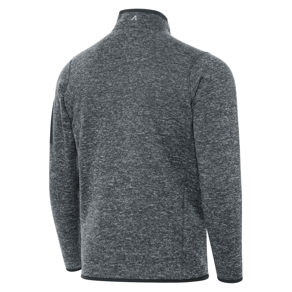 NFL Los Angeles Rams Antigua Fortune 1/4 Zip Pullover Jacket - Charcoal