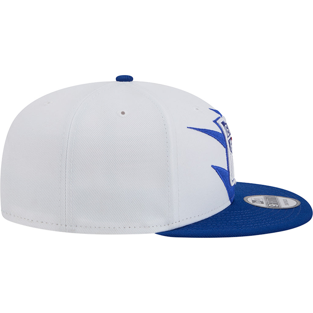 NHL New York Rangers New Era Jagged 9FIFTY Snapback Hat - White