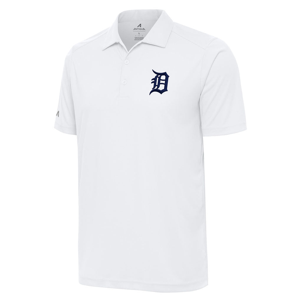 MLB Detroit Tigers Antigua Tribute Polo - White