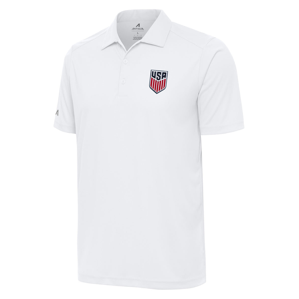 USMNT National Team Antigua Men's Tribute Polo - White