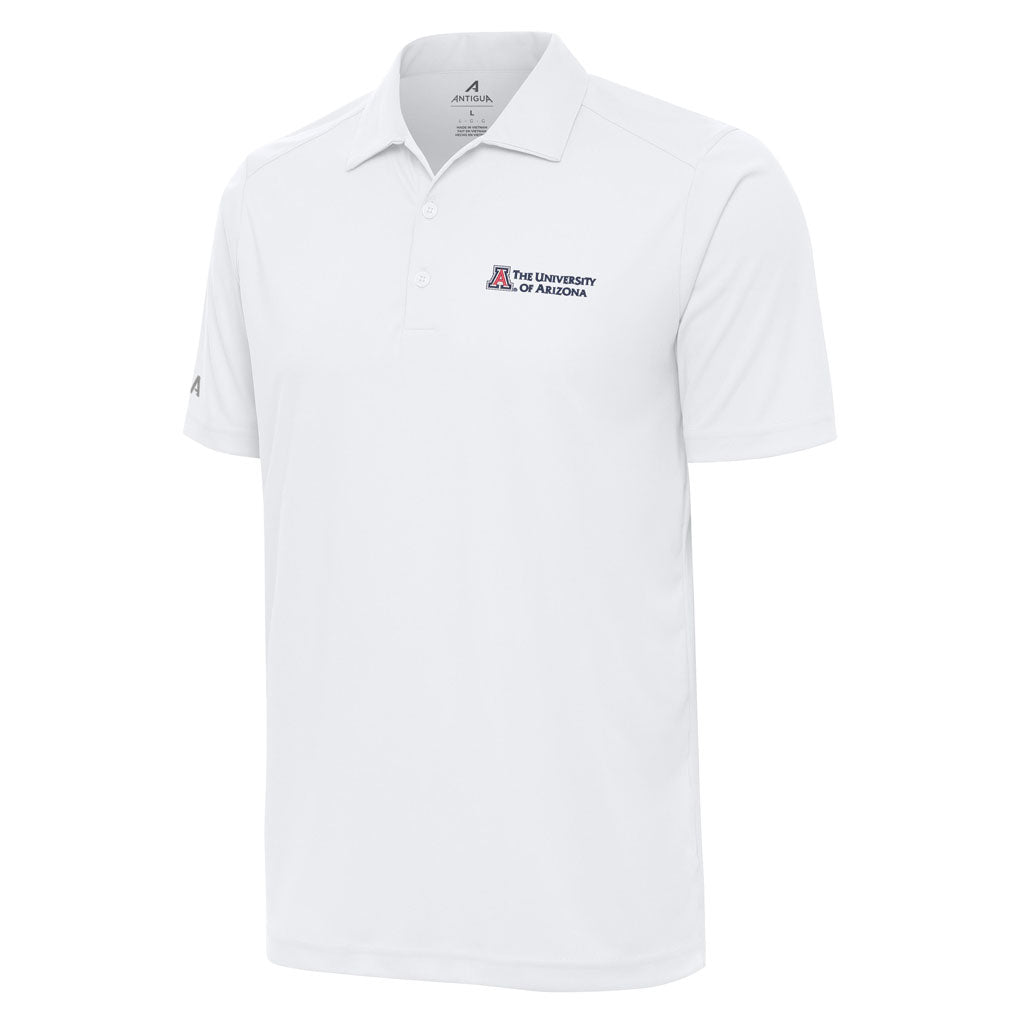 NCAA Arizona Wildcats Antigua University Tribute Polo - White