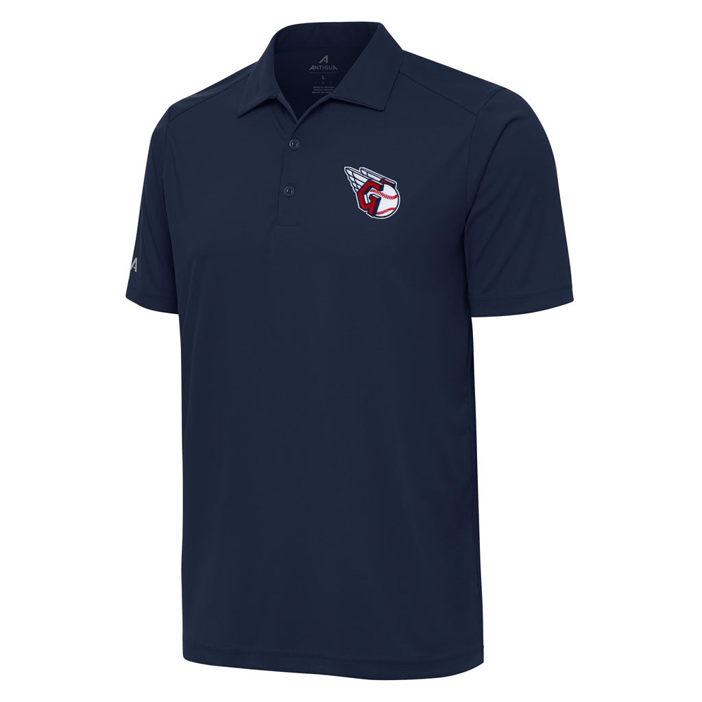 MLB Cleveland Guardians Antigua Tribute Polo - Navy