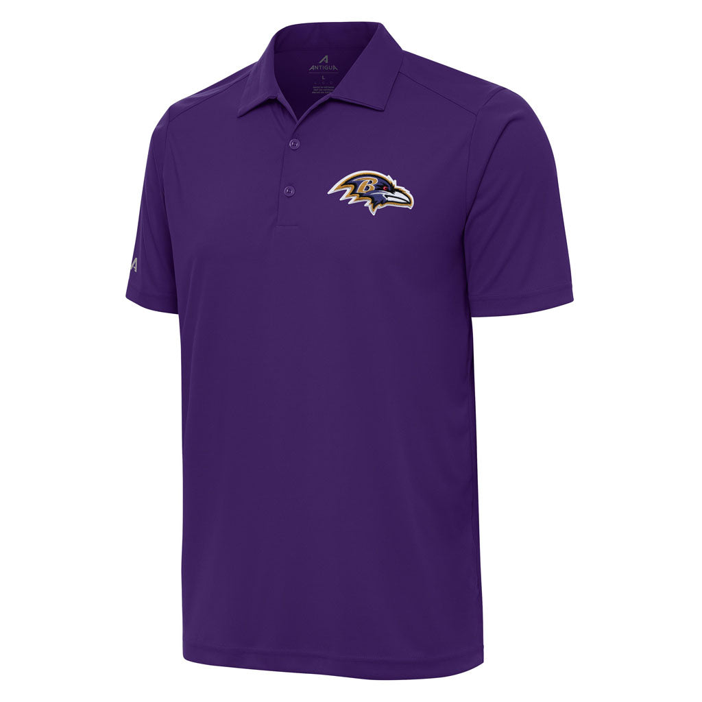 NFL Baltimore Ravens Antigua Tribute Polo - Purple