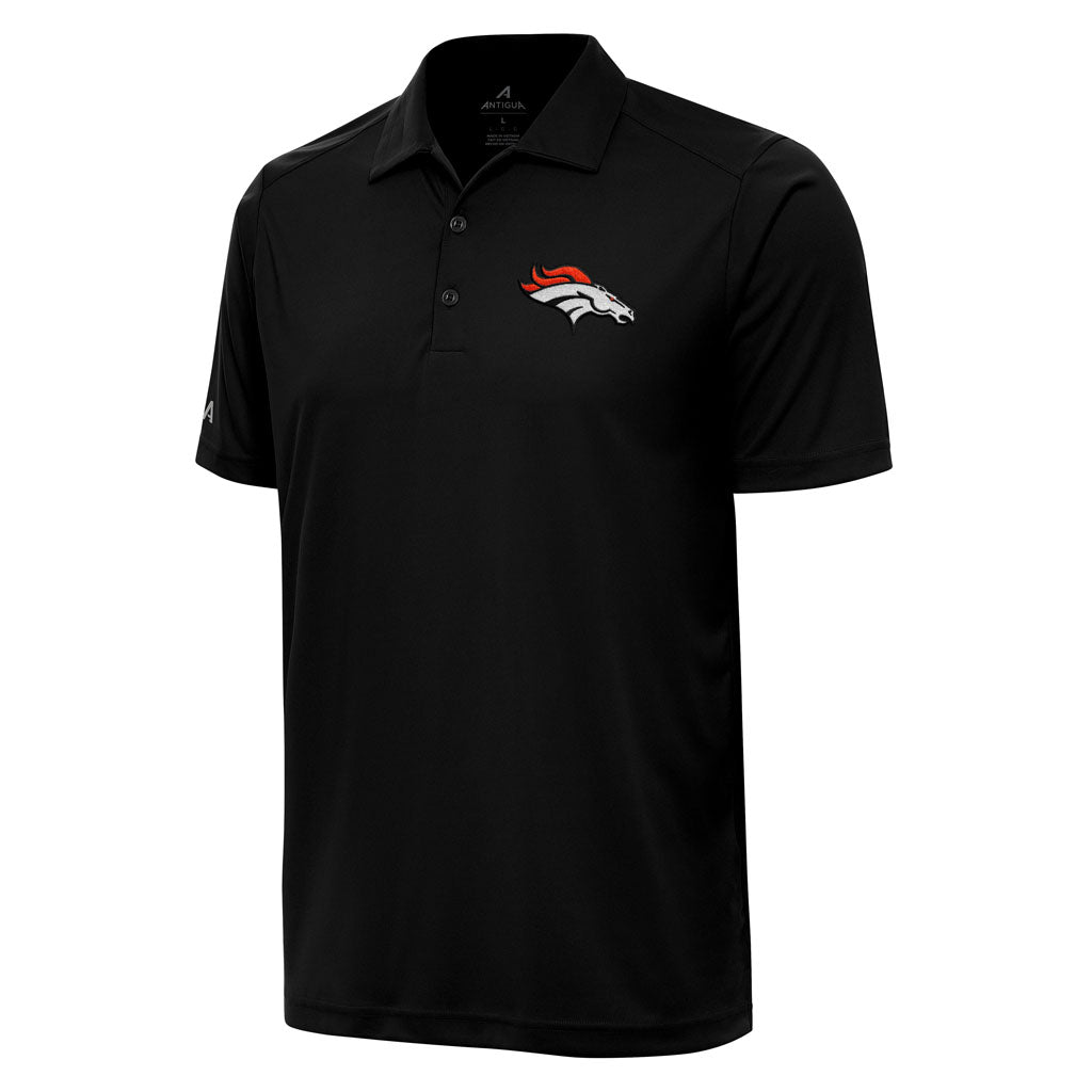 NFL Denver Broncos Antigua Tribute Polo - Black