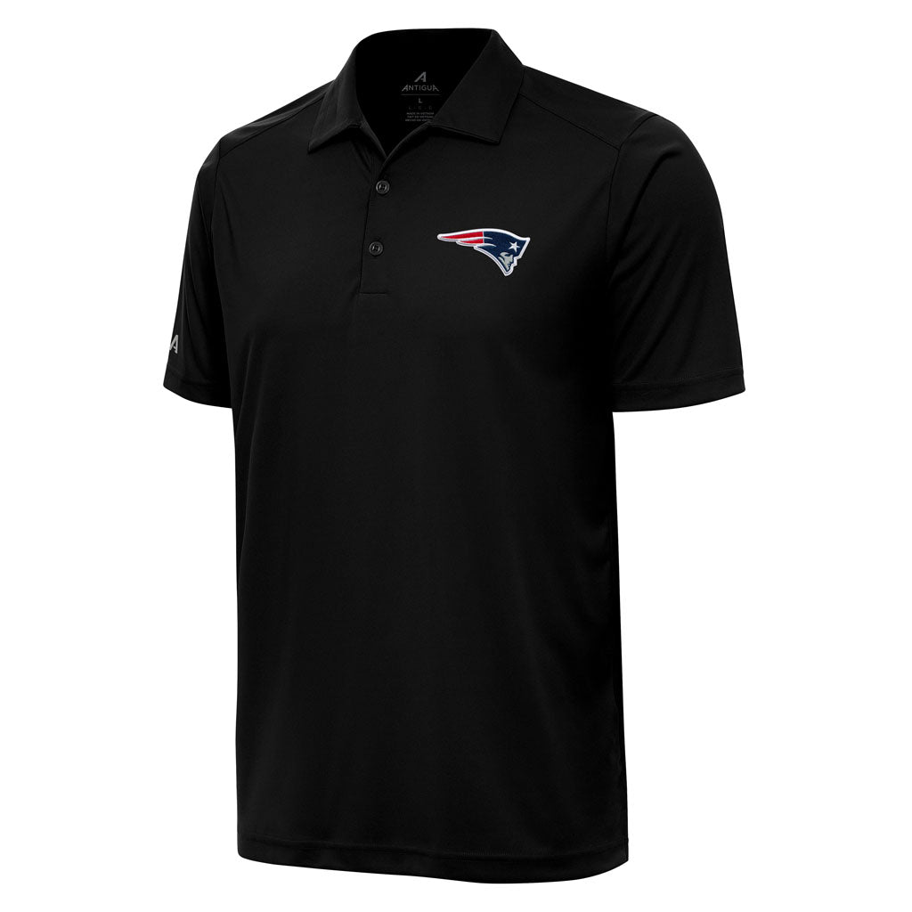 NFL New England Patriots Antigua Tribute Polo - Black