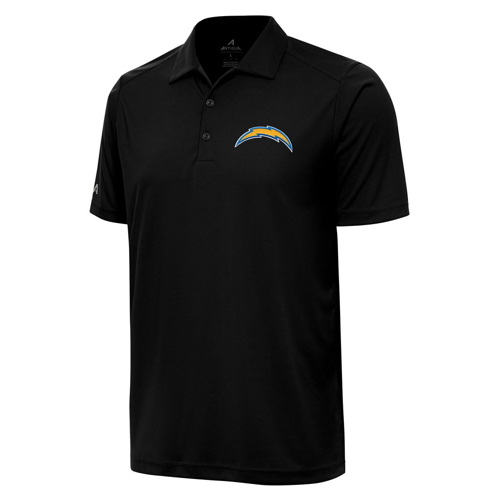 NFL Los Angeles Chargers Antigua Tribute Polo - Black