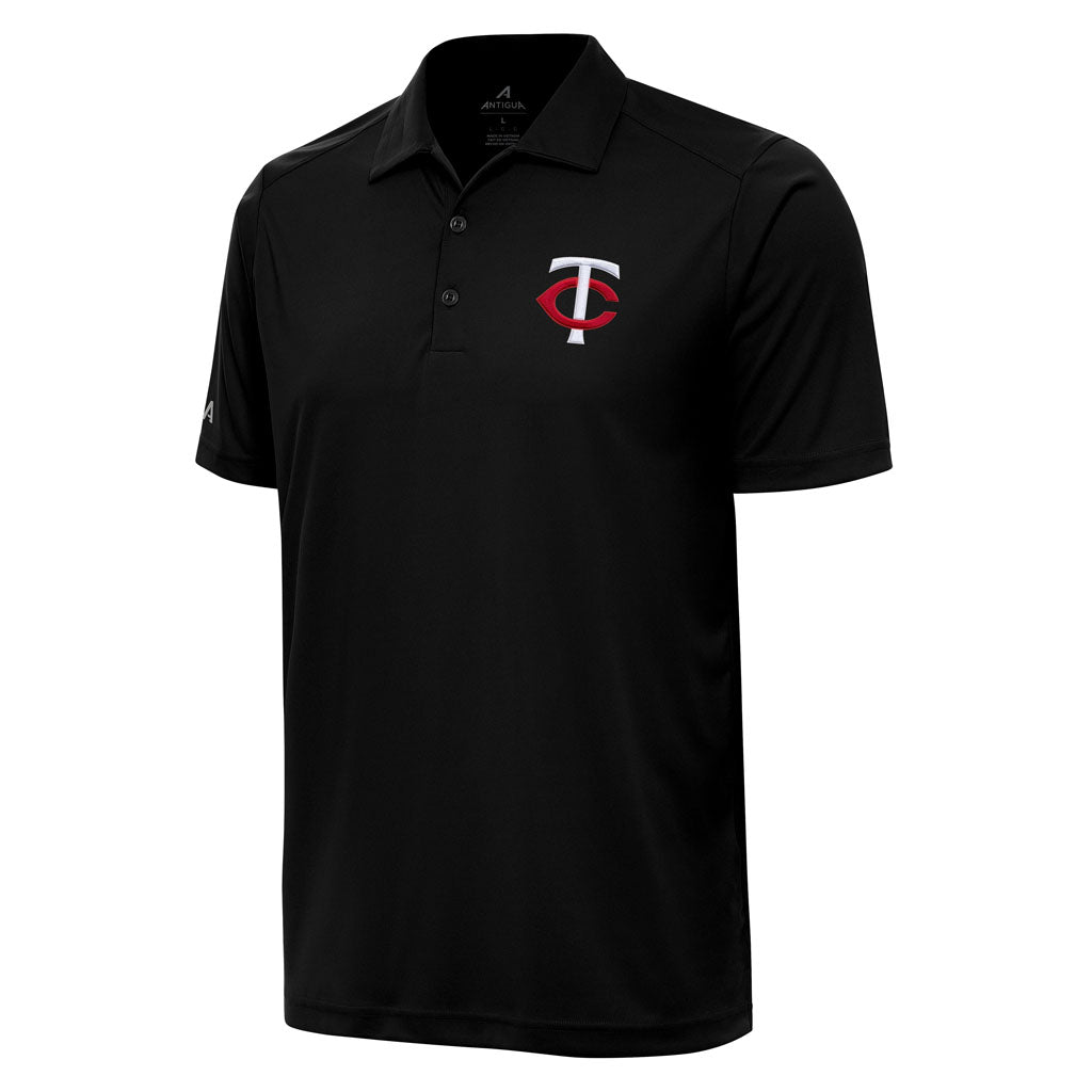 MLB Minnesota Twins Antigua Tribute Polo - Black
