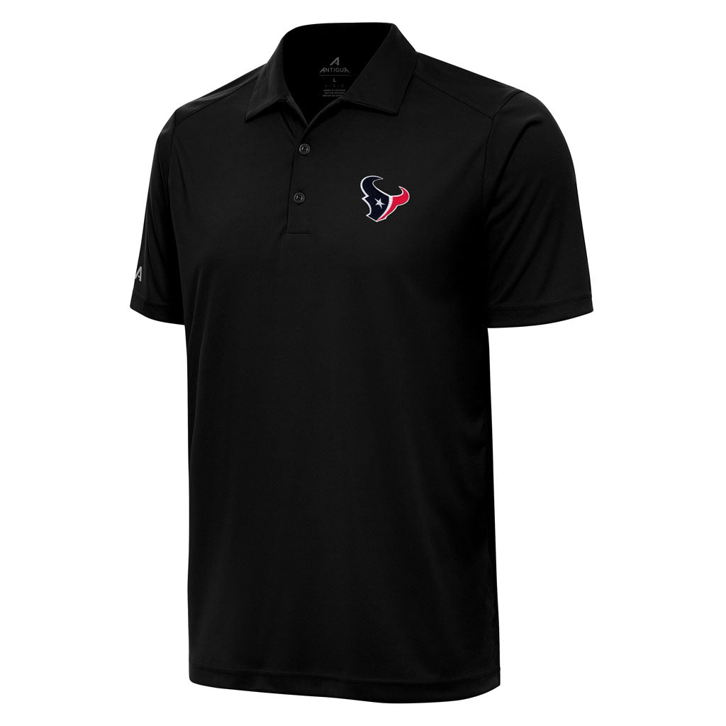 NFL Houston Texans Antigua Tribute Polo - Black