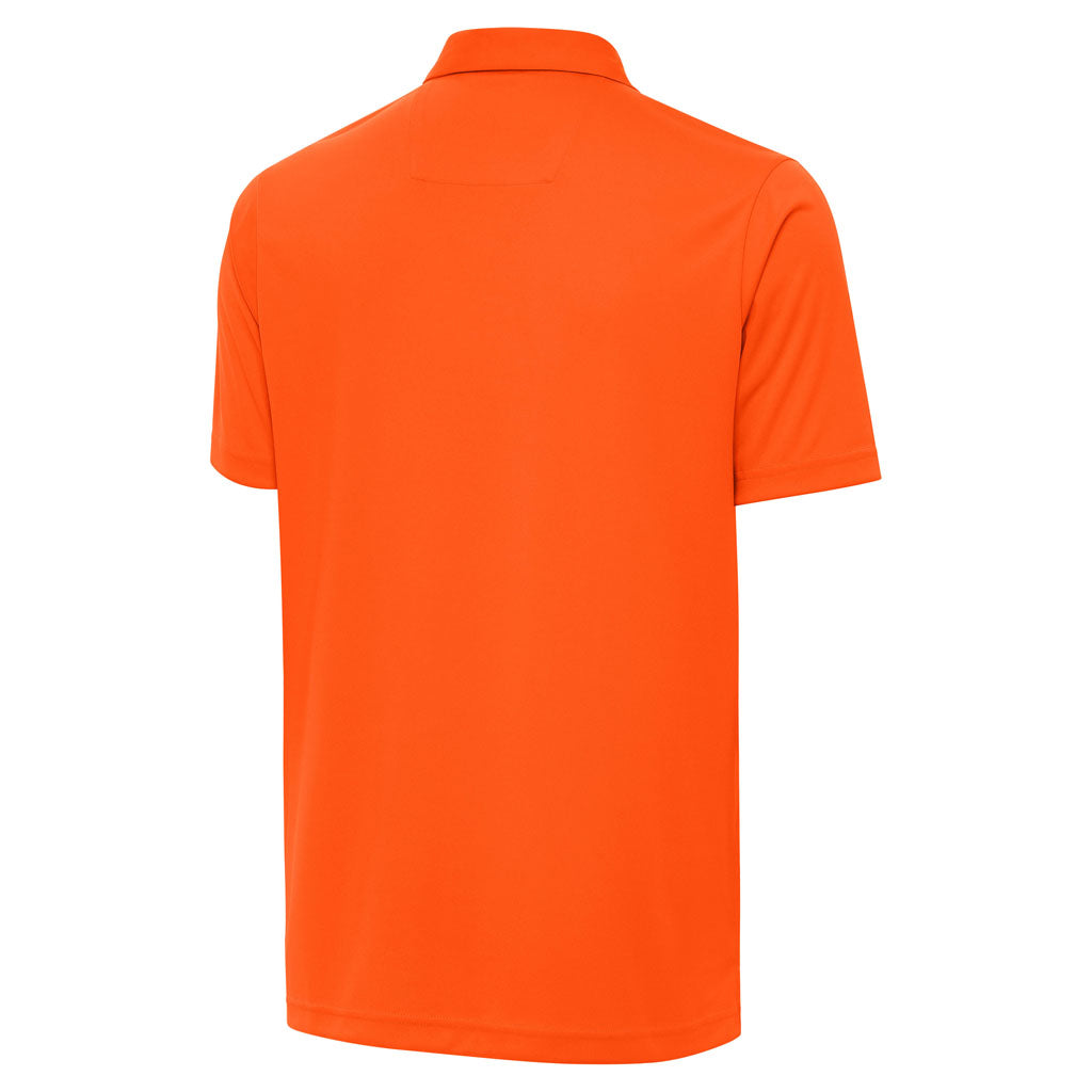 NFL Cleveland Browns Antigua Throwback Tribute Polo - Orange