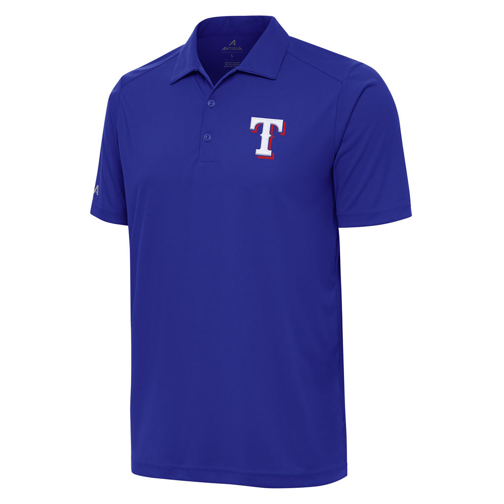 MLB Texas Rangers Antigua Tribute Polo - Blue