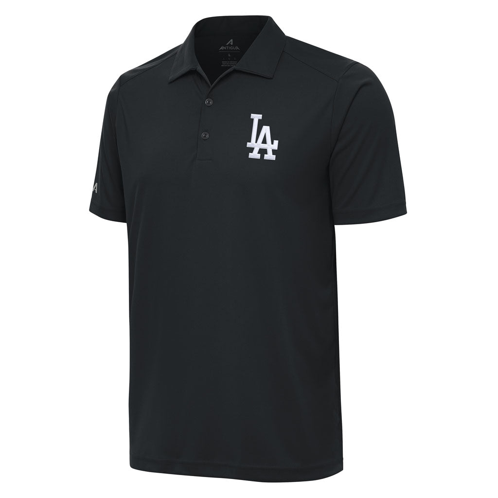 MLB Los Angeles Dodgers Antigua Tribute Polo - Charcoal