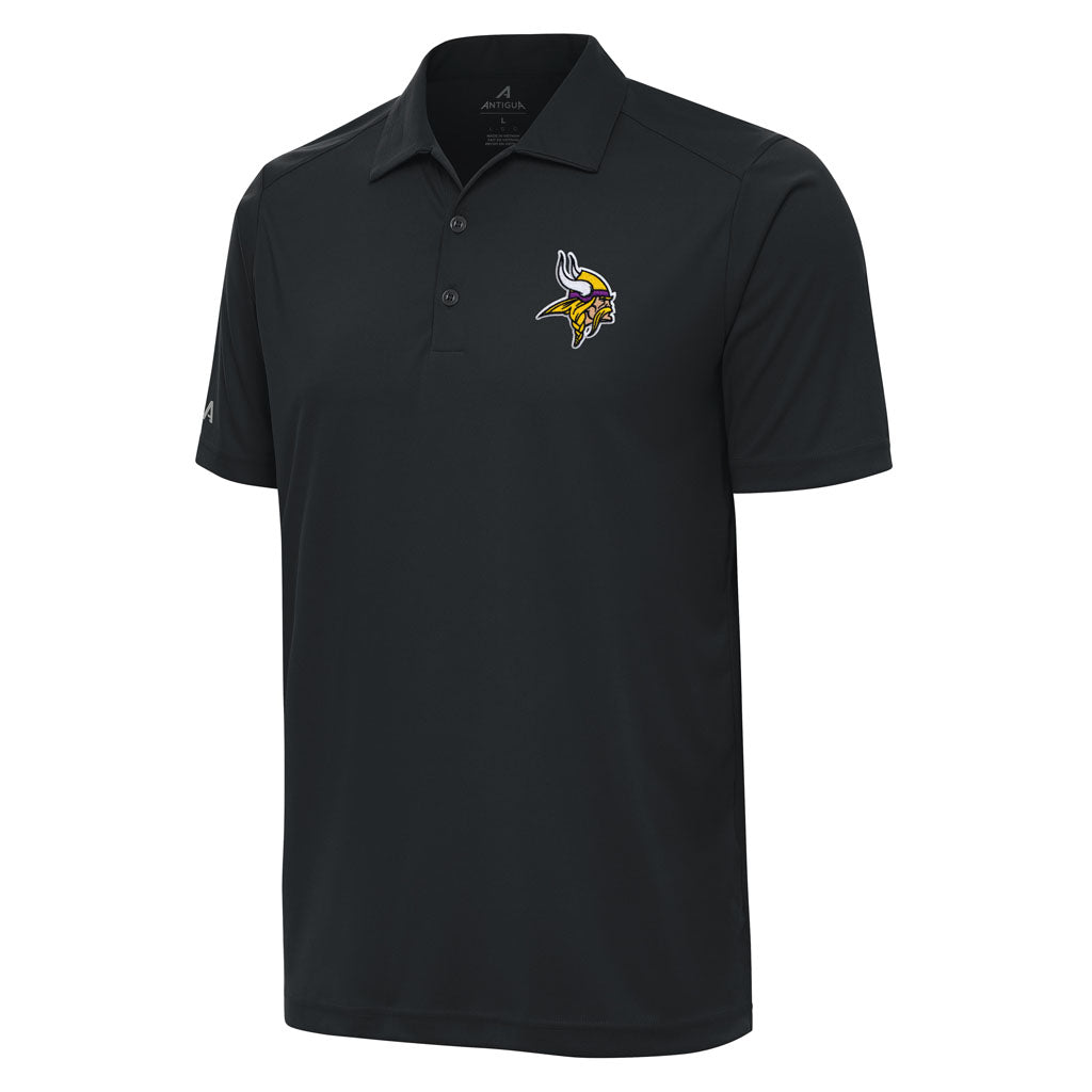 NFL Minnesota Vikings Antigua Tribute Polo - Black